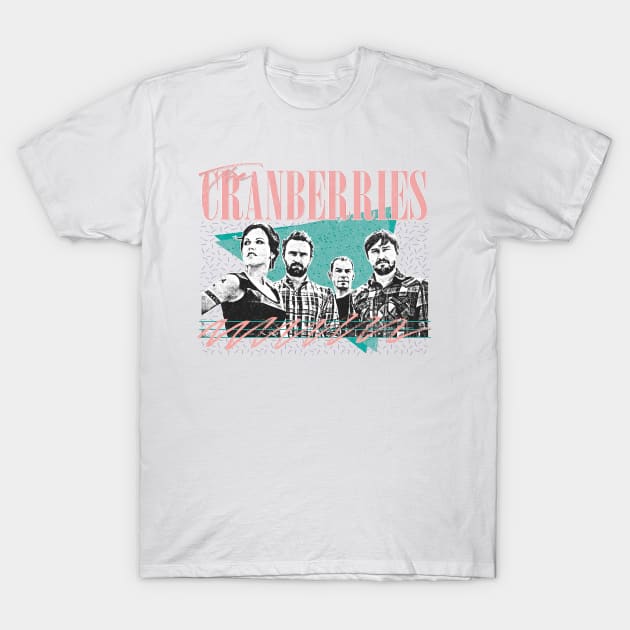 The Cranberries // Faded Vintage Look Original Design T-Shirt by DankFutura